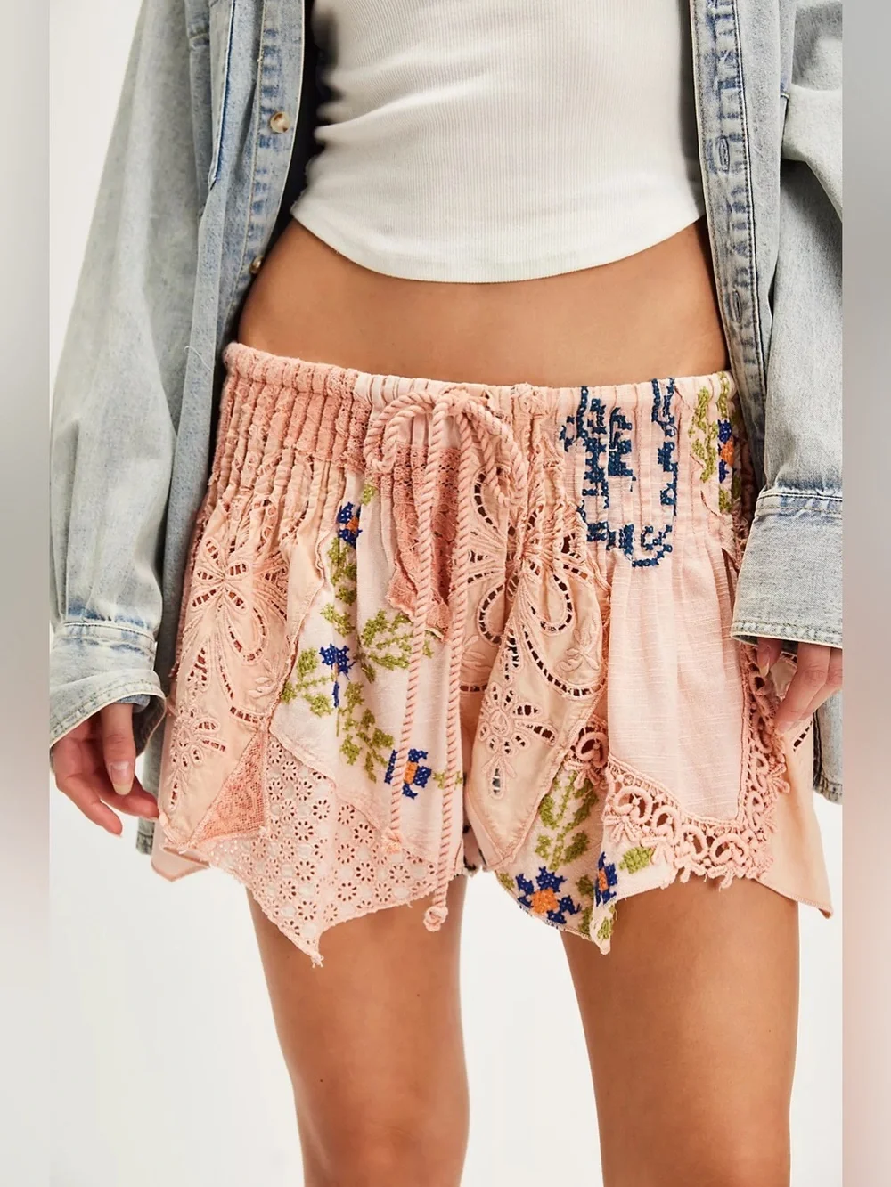 Free People Field Of Dreams Shorts Large